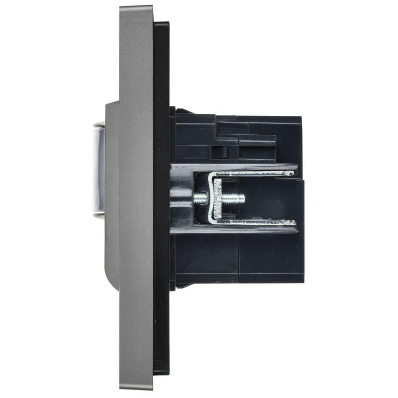  Датчик движения FORTE&PIANO FP556 с LED подсветкой сталь IEK FP-MS11-N-150-05-K46 фото в каталоге от BTSprom.by