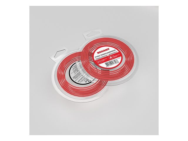 трубка термоусаживаемая 4,0/2,0 мм красная, ролик 2,44 м rexant 29-0014 от BTSprom.by