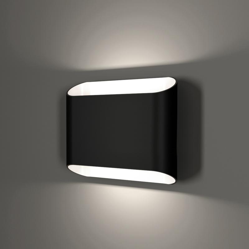 светильник светодиодный rve-lbx-box-bra-n бра 200х225х95 12вт накладной 4000к бел. rvelektro rve00003341 от BTSprom.by