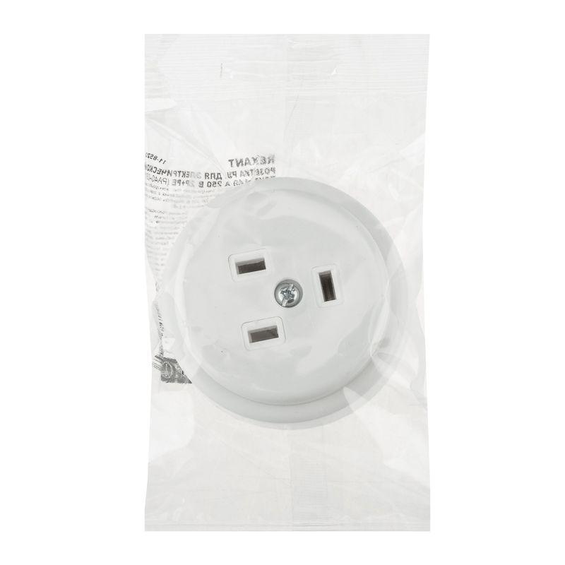  Розетка силовая 40А 250В IP20 для электроплиты с заземл. Rexant 11-8520 фото в каталоге от BTSprom.by