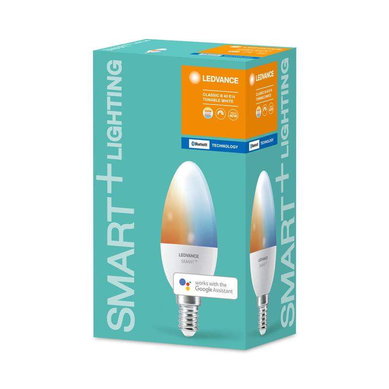 лампа светодиодная smart+ candle tunable white 40 5вт/2700-6500к e14 ledvance 4058075485235 от BTSprom.by