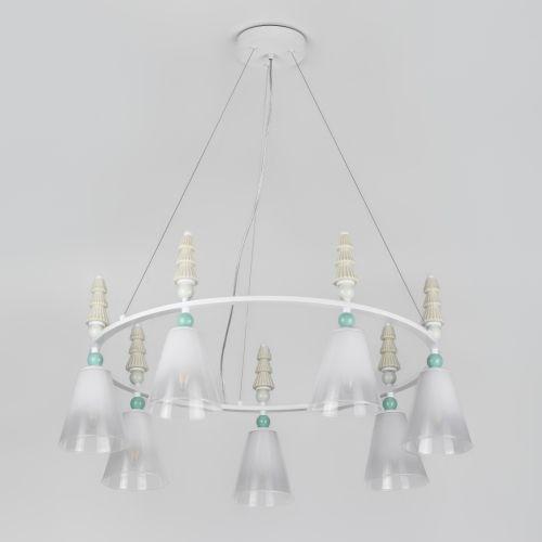  Люстра Cataleya 4146-307 60Вт 7хE27 дизайн Rivoli Б0066496 фото в каталоге от BTSprom.by