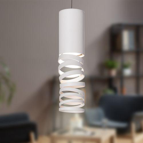 светильник подвесной (подвес) pl22 wh mr16 gu10 потолочный цилиндр бел. эра б0058507 от BTSprom.by