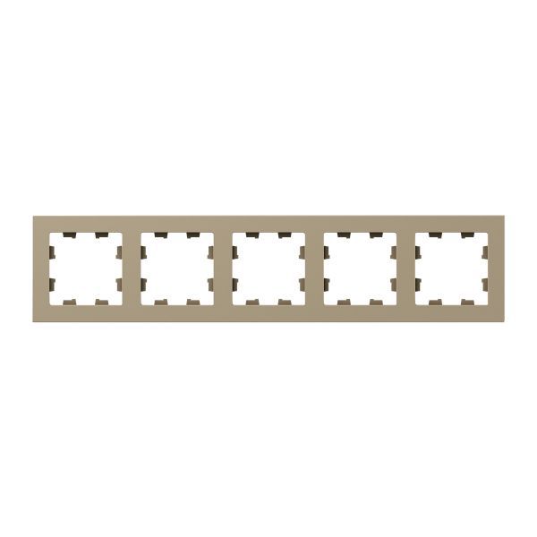 рамка 5-м эпика пластик шампань ekf up1-fpc-05 от BTSprom.by