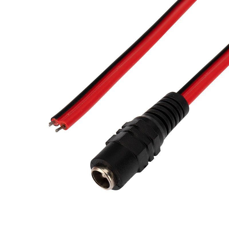  Разъем питания гнездо 2.5х5.5мм с проводом 20 см Rexant 14-0332 фото в каталоге от BTSprom.by