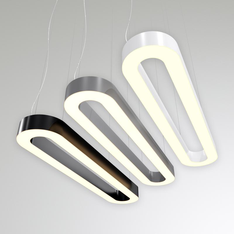 светильник светодиодный rve-lbx-hole-largo-2600-p 148вт 4000к 2600х350х100мм подвесной шир. рассеив.=80мм бел. rvelektro rve00000494 от BTSprom.by