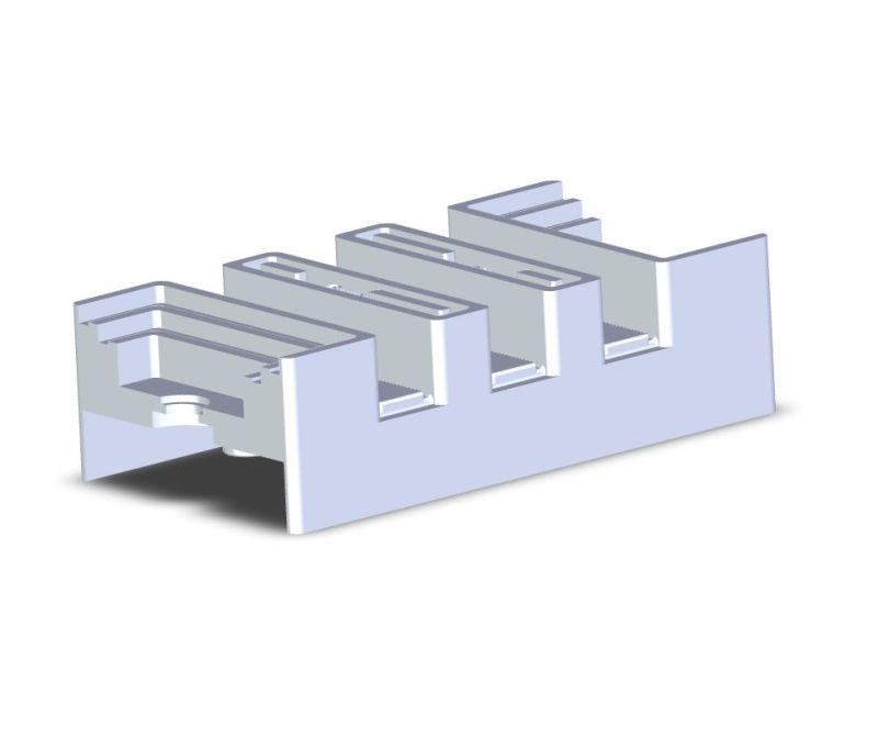 держатель для 3-х шин шд-101 (уп.10шт) dekraft 33006dek от BTSprom.by