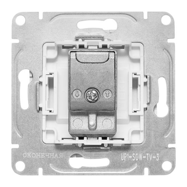  Розетка телевизионная оконечная TV СП Эпика механизм бел. EKF UP1-SOW-TV-3 фото в каталоге от BTSprom.by