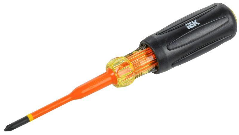 отвертка диэлектрическая slim pz1х80 т3 arma2l 5 iek a2l5-sc31-t3-pz-10-080 от BTSprom.by