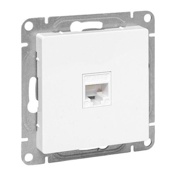 розетка компьютерная сп эпика rj45 кат.5 механизм бел. ekf up1-sow-rj45-5 от BTSprom.by