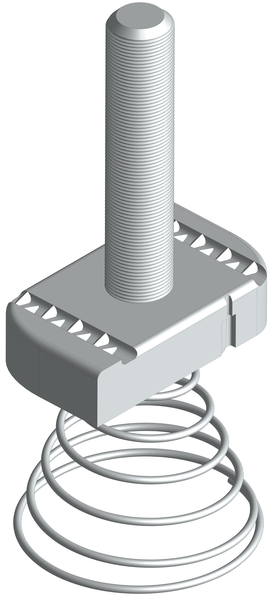 болт strut 12х30 с конусной пружиной tdz ekf stbkp12x30-tdz от BTSprom.by