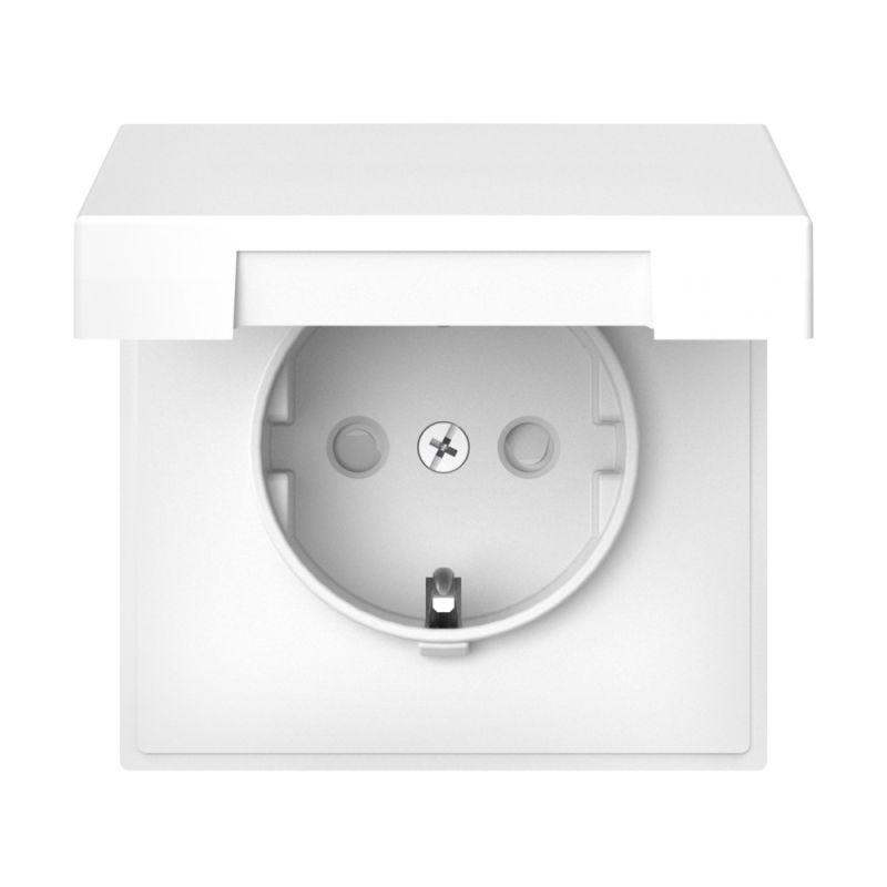  Розетка ArtGallery 16А IP20 с заземл. со шторками с крышкой быстрозажим. клем. механизм лотос SE GAL001346S фото в каталоге от BTSprom.by