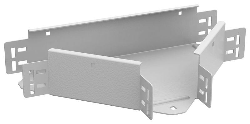 Разветвитель Т-образный 80х100 2мм RAL 9016 ESCA 7 IEK ES7-RT-080-100-20-RGA от BTSprom.by