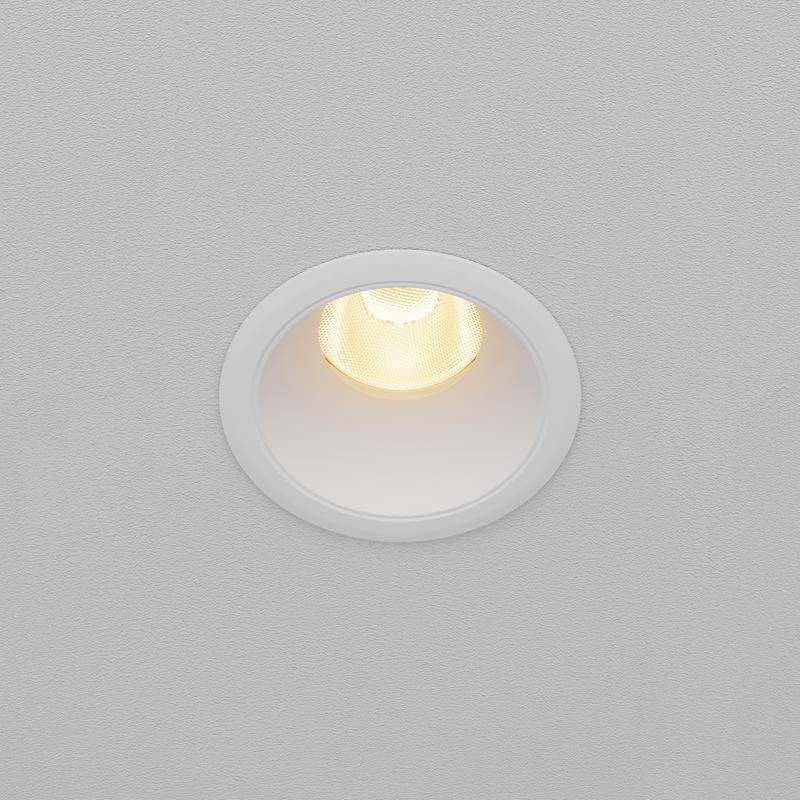  Светильник Dip 2700К 10Вт 50град. встраив. Maytoni DL115-10W-2.7K-W фото в каталоге от BTSprom.by