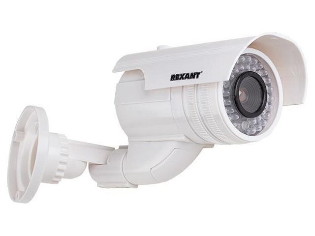 муляж камеры уличной, цилиндрическая (белая)  rexant 45-0240 от BTSprom.by