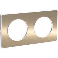  Рамка 2-м Odace бронза SchE S52P804L фото в каталоге от BTSprom.by