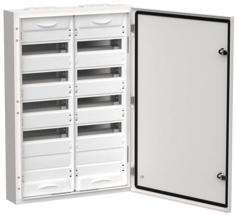 корпус металлический щрн-120 (2х60) 835х570х140 ip54 бел. (одна дверь) titan 5 iek ti5-50-n-2x060-54 от BTSprom.by