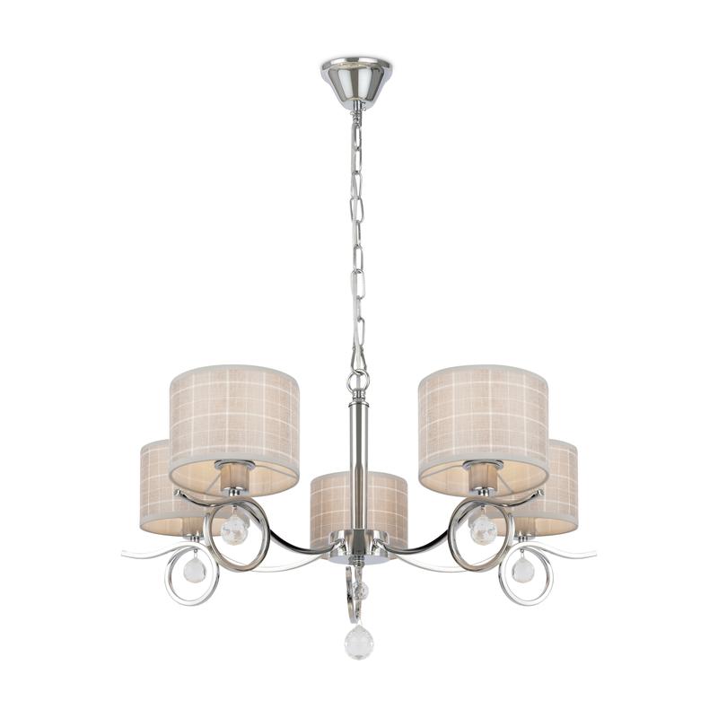 люстра bertrand 40вт e14х5 ip20 freya fr5906-pl-05-ch от BTSprom.by