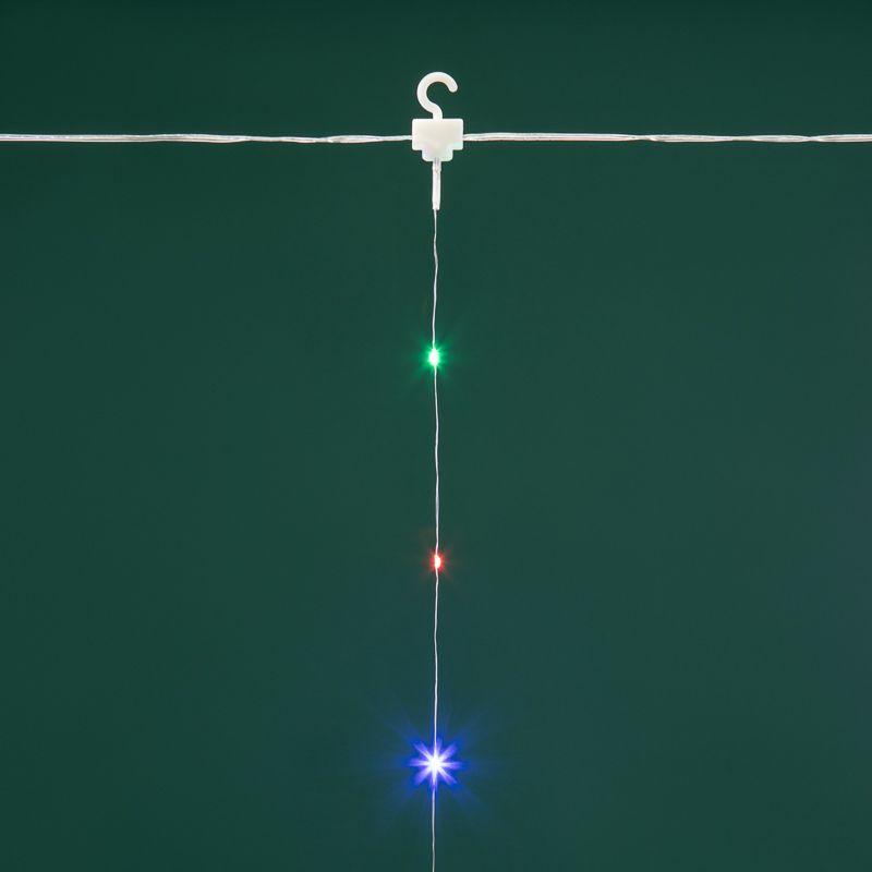  Гирлянда светодиодная "Светодиодный Дождь из росы" 3х3м мультиколор USB + пульт управления Neon-Night 315-989 фото в каталоге от BTSprom.by