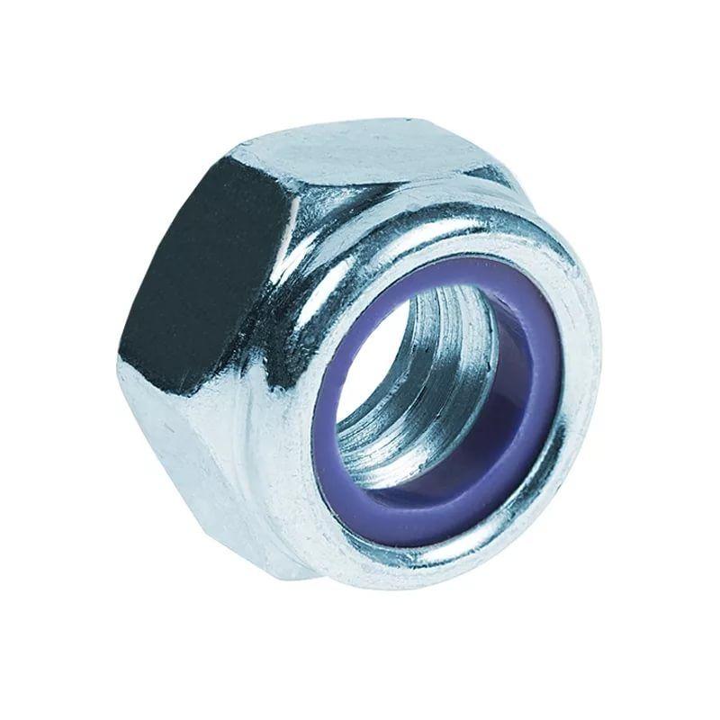 гайка м8 с контрящим кольцом (din 985) (уп.200шт) промрукав pr08.3623 от BTSprom.by
