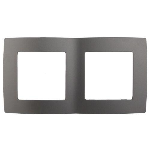 рамка 2-м 12-5002-12 графит эра б0019370 от BTSprom.by рамка 2-м 12-5002-12 графит эра б0019370 от BTSprom.by