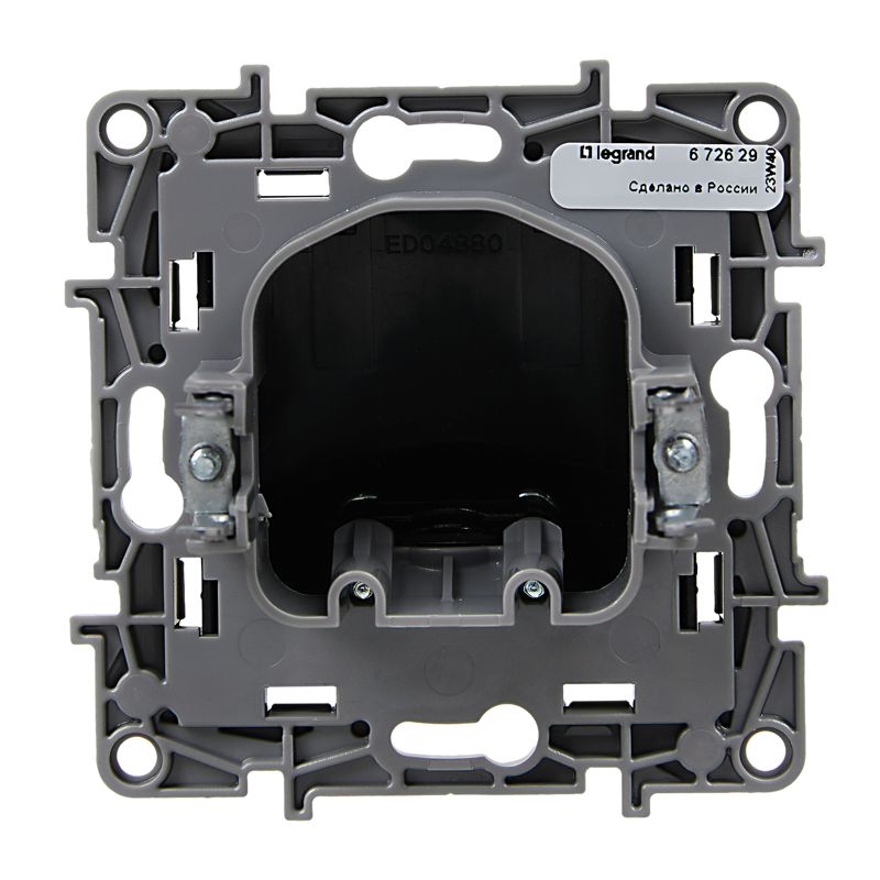  Вывод кабеля Etika IP21 антрацит IEK 672629 фото в каталоге от BTSprom.by