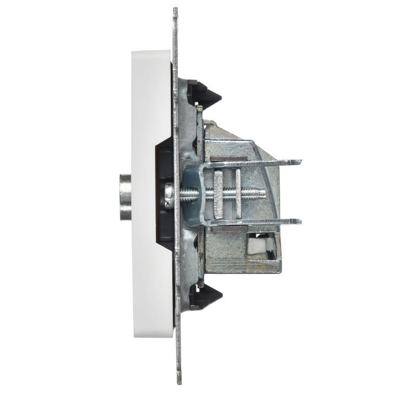  Розетка телевизионная оконечная TV СП BRITE РТВ11-0-БрАБ механизм арктич. бел. IEK BR-A10-O-K91 фото в каталоге от BTSprom.by