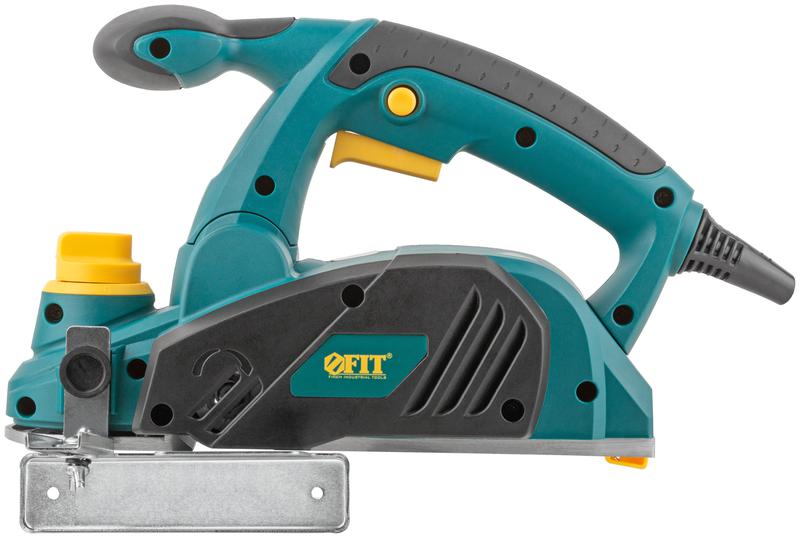  Рубанок 900Вт 16000об/мин 82мм 0-3.0мм; паз 0-16мм; прав. выброс; опора алюм. FIT 80498 фото в каталоге от BTSprom.by