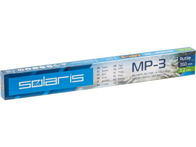 электроды мр-3 ф 3,2мм уп.1,0 кг solaris wm-1102 от BTSprom.by