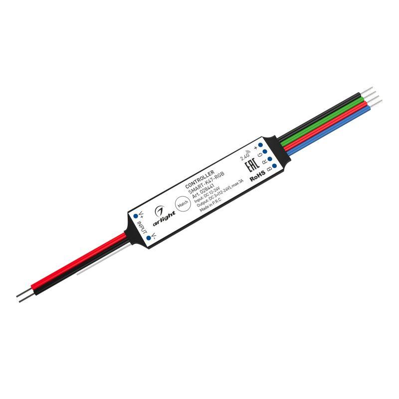 контроллер smart-k47-rgb (12-24в 3х1а 2.4g) (ip20 пластик) arlight 028441 от BTSprom.by