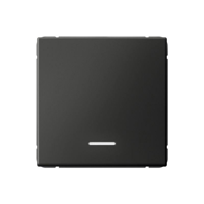 выключатель 1-кл. artgallery 10ax с подсветкой быстрозажим. клем. механизм базальт se gal001413s от BTSprom.by