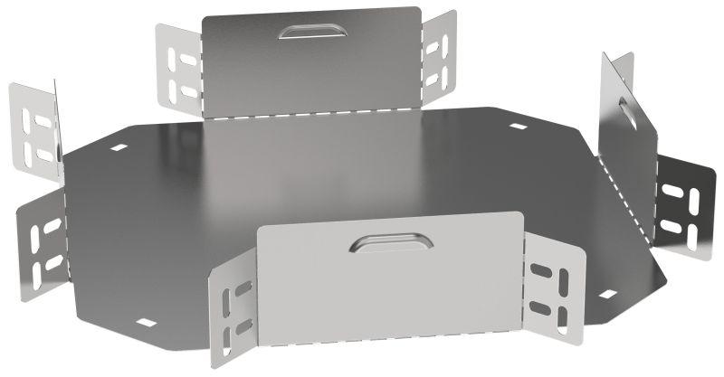 Ответвитель для лотка 80х150 0.6мм ESCA 3 IEK ES3-KR-080-150-06 от BTSprom.by