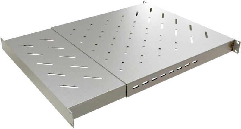 полка 19дюйм перфорированная глубиной 600-1000мм для напольных шкафов и открытых стоек sh-j018-ss-600-100kg усиленная до 100кг сер. (ral 7035) cabeus 11248c от BTSprom.by