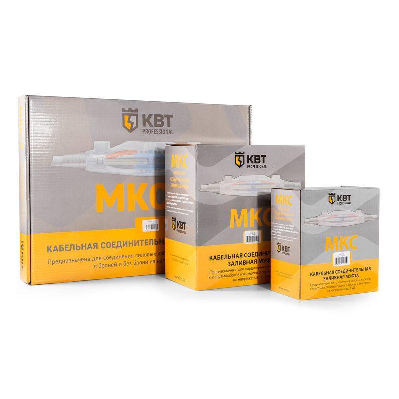  Муфта кабельная соединительная заливная 1кВ МКС(б)-2 КВТ 78562 фото в каталоге от BTSprom.by
