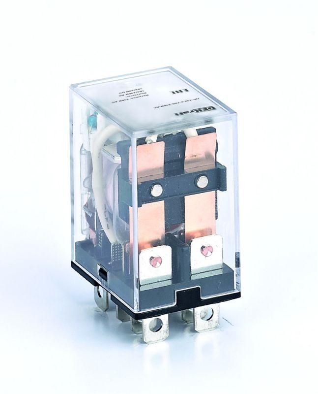 реле промежуточное пр-102 10а 6в dc 2 конт. с led-индикацией dekraft 23902dek от BTSprom.by