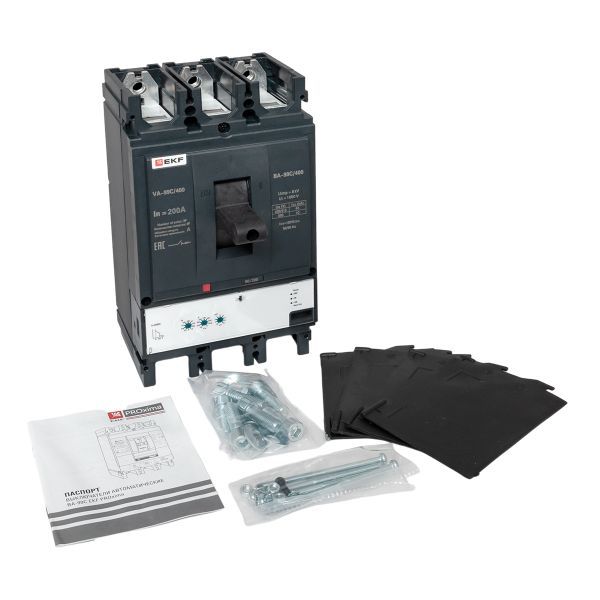  Выключатель автоматический 3п 400/200А 45кА ВА-99C Compact NS PROxima EKF mccb99C-400-200 фото в каталоге от BTSprom.by