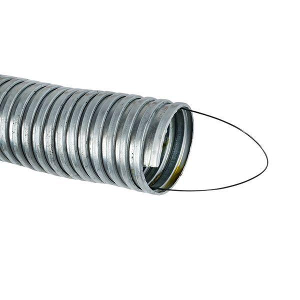  Металлорукав Р3-ЦХ-38 d38мм с протяжкой (уп.25м) EKF mrzn-38-25 фото в каталоге от BTSprom.by