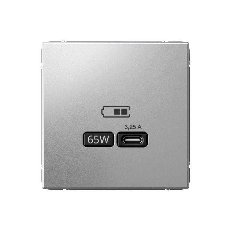 розетка usb artgallery тип c 65вт qc pd высокоскор. зу механизм алюм. se gal000327 от BTSprom.by