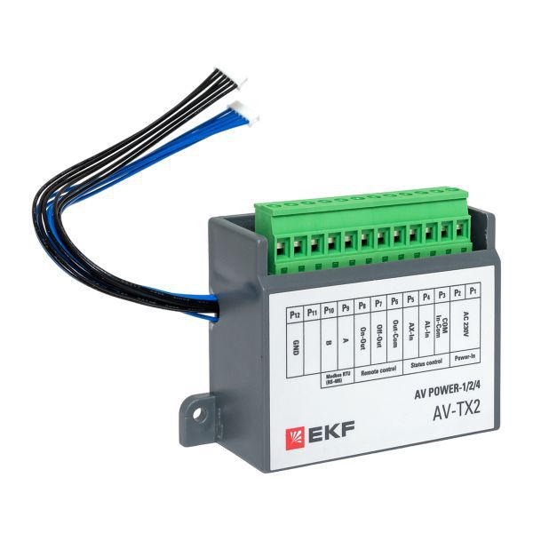 блок коммуникационный modbus rtu для etu x.2 av power-1/2/4 averes ekf mccb-124-modbus-av от BTSprom.by