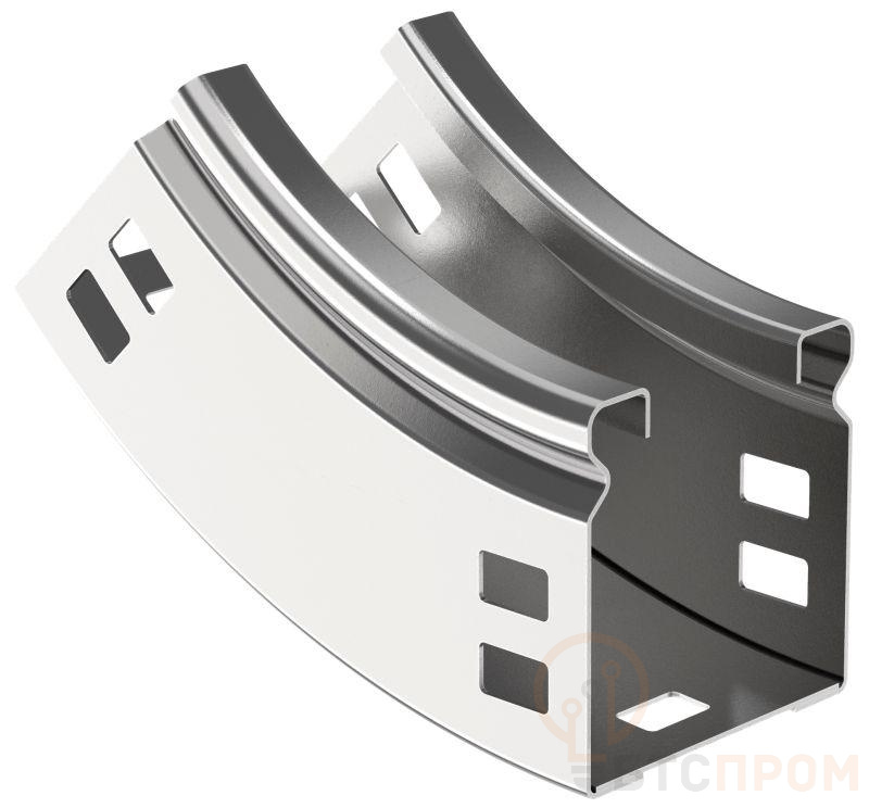 Угол для лотка плавный 45град. 150х50 В10 ESCA IEK CPV51-0-45-050-150 фото в каталоге от BTSprom.by Угол для лотка плавный 45град. 150х50 В10 ESCA IEK CPV51-0-45-050-150 фото в каталоге от BTSprom.by