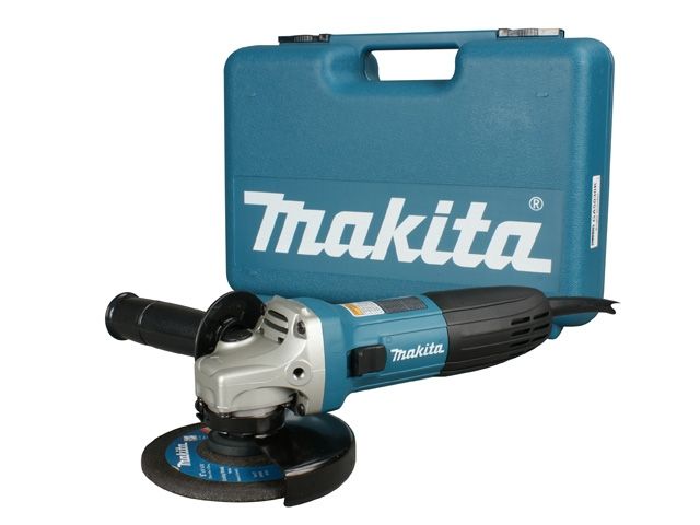 одноручная углошлифмашина makita ga 5030 k в чем. (720 вт, диск 125х22 мм, без регул. об.) ga5030k от BTSprom.by