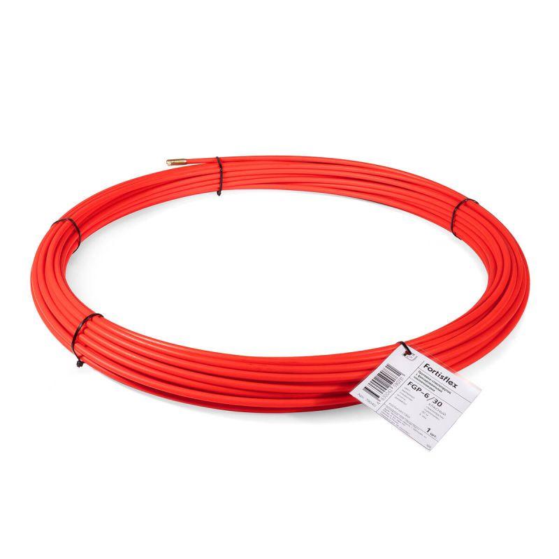 Протяжка-стеклопруток FGP-6/30 красн. Fortisflex 79040 фото в каталоге от BTSprom.by