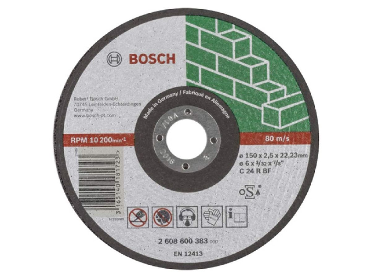 круг отрезной 150х2.5x22.2 мм для камня expert bosch 2608600383 от BTSprom.by