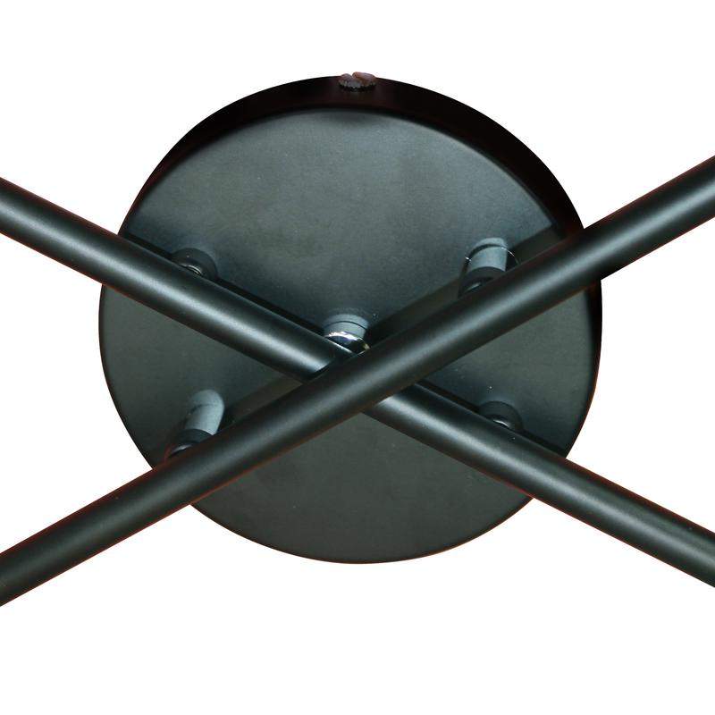  Светильник 11271В-4/4 (Плафон 8268) НПБ 01-4х60-126 Е27 ИУ черн. Элетех 1005404859 фото в каталоге от BTSprom.by