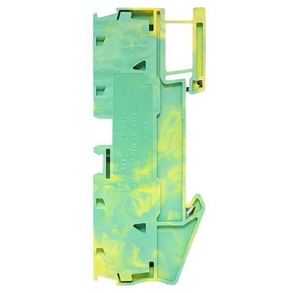  Колодка клеммная ST-4 4 вывода земля пружинная EKF plc-jxb-st-4-4-pen фото в каталоге от BTSprom.by