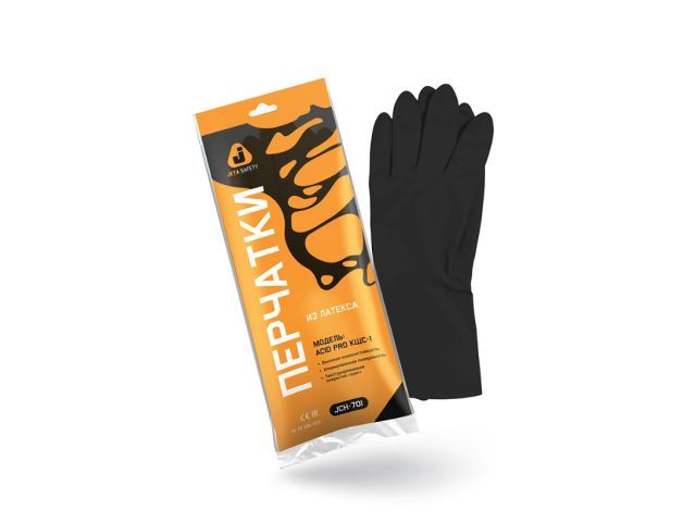 перчатки кщс тип 1 р-р 7(s) к80 щ40 (инд. уп.) jeta safety (acid pro) jch701-s от BTSprom.by