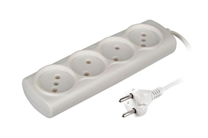 удлинитель 4х5 6а 1300вт шввп2х0.75 модель р16-009 si volsten 13915 от BTSprom.by