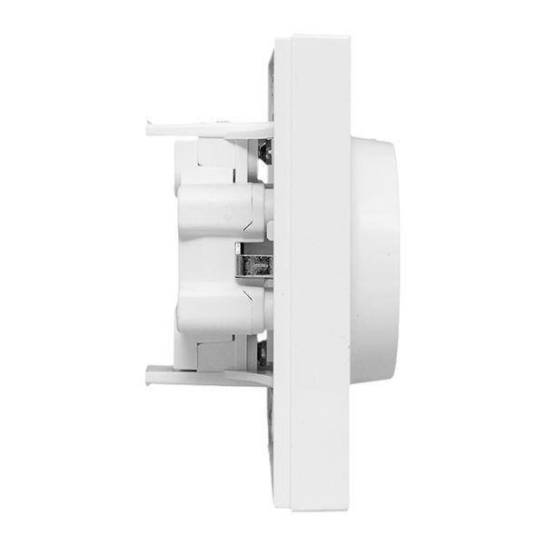  Розетка 2-м СП Эпика 16А с заземл. без защ. шторок с рамкой механизм бел. EKF UP1-SOW-210 фото в каталоге от BTSprom.by