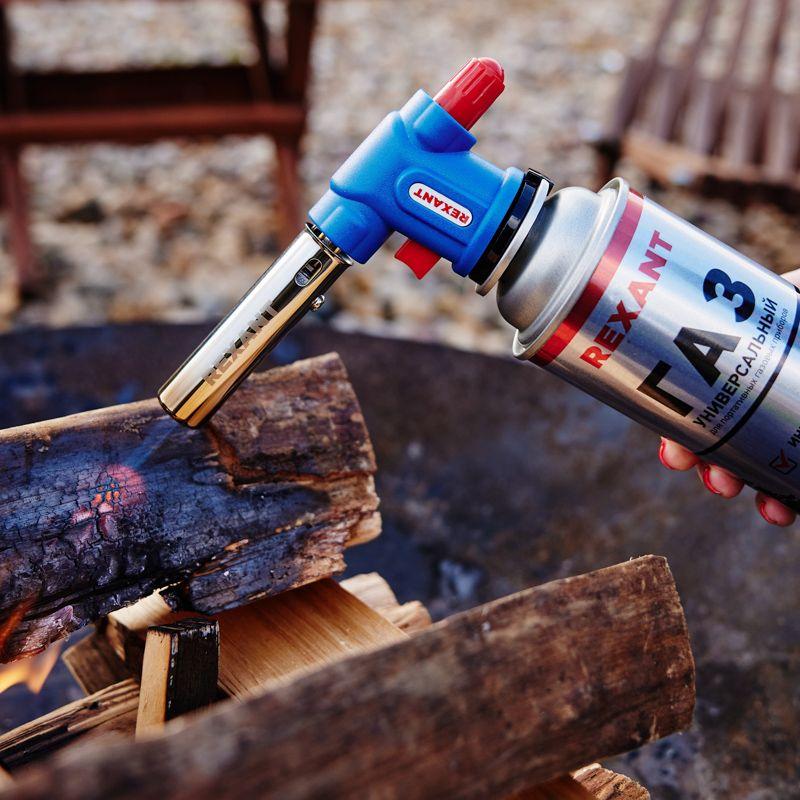  Горелка-насадка газовая GT-33 360град. с пьезоподжигом Rexant 12-0033 фото в каталоге от BTSprom.by