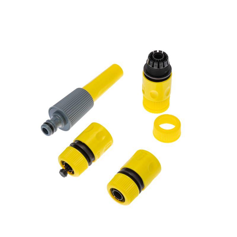  Катушка со шлангом 1/2дюйм 15м 3 коннектора 1 распылитель ЧЕТЫРЕ СЕЗОНА 62-0267 фото в каталоге от BTSprom.by